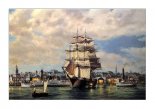 'Ocean Monarch' leaving New York