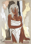 La serviette