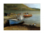 Fishing Boats On Lake Connemara