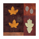 Amber Leaves I